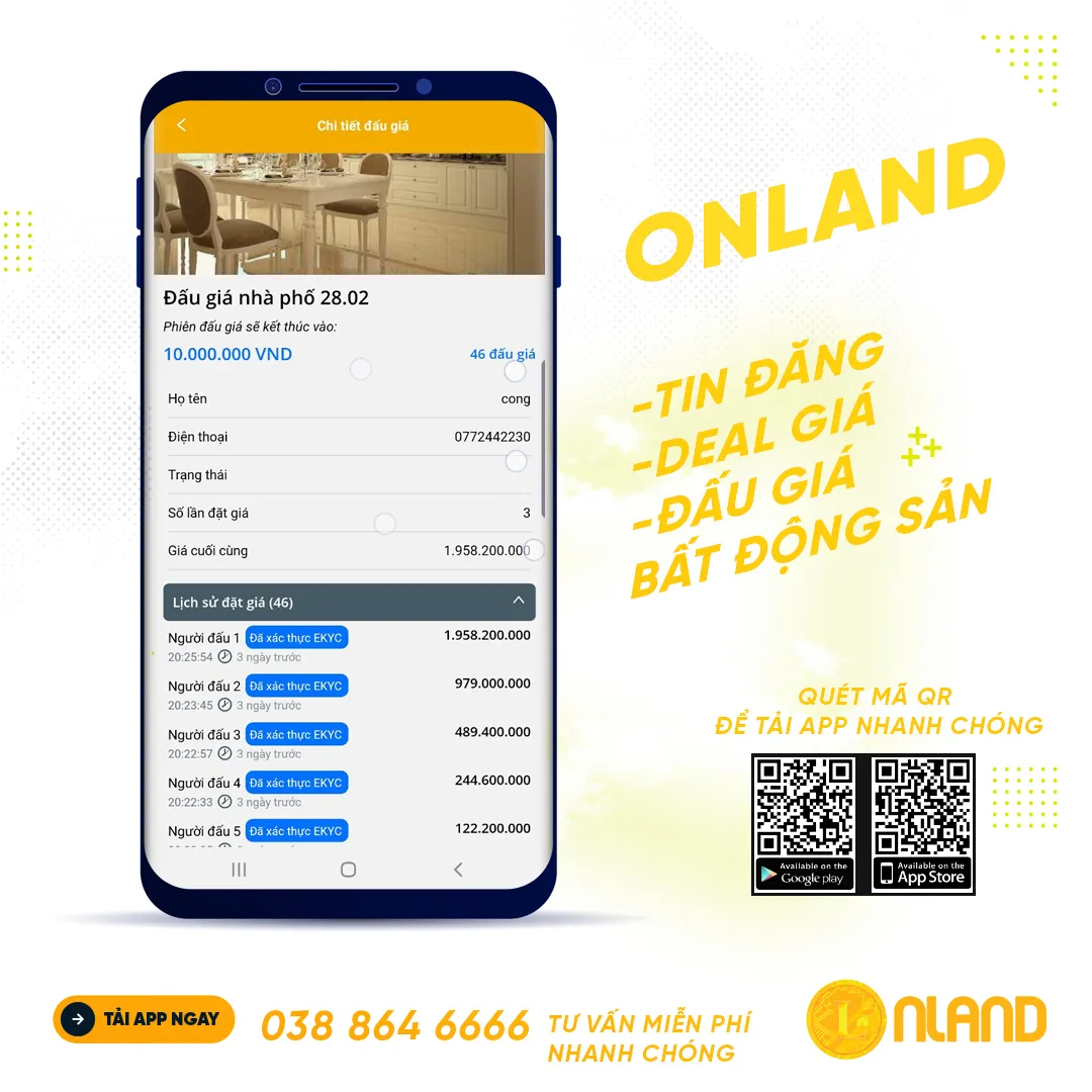 Bản đồ quy hoạch và đấu giá bất động sản